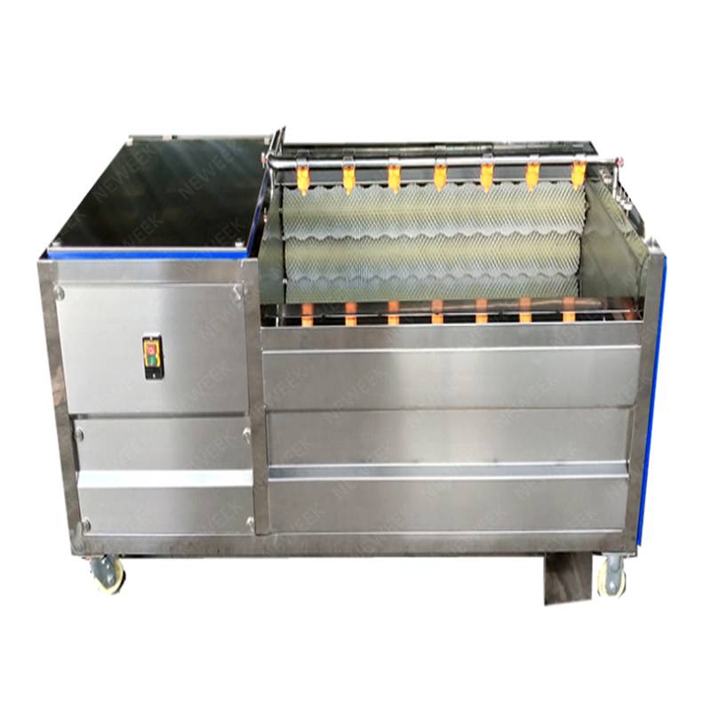 Neweek Sweet Potato Brush Washing Machine Fruit And Vegetable Cleaning Machine